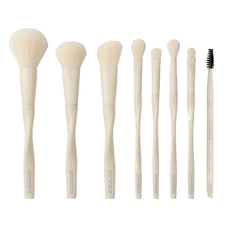 ست براش آرایشی مدل Pro Core مجموعه 8 عددی