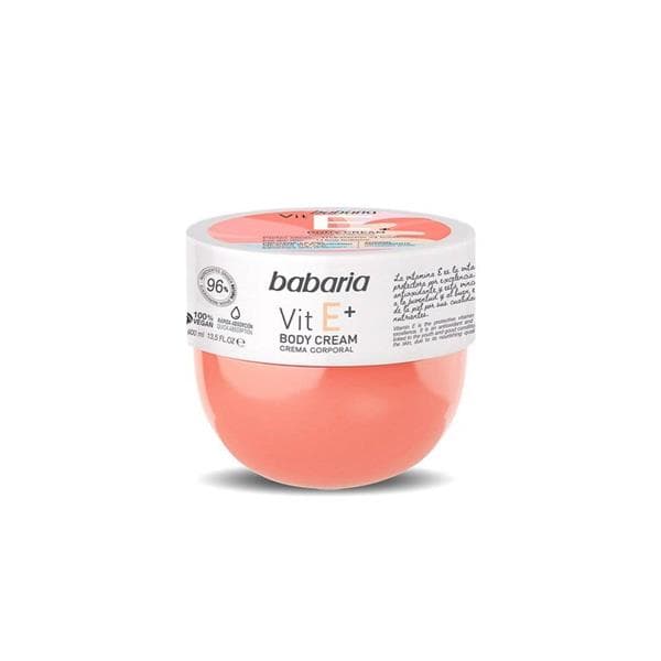 کرم بدن ویتامین ای باباریا Vitamin E Body Cream حجم 400 میل