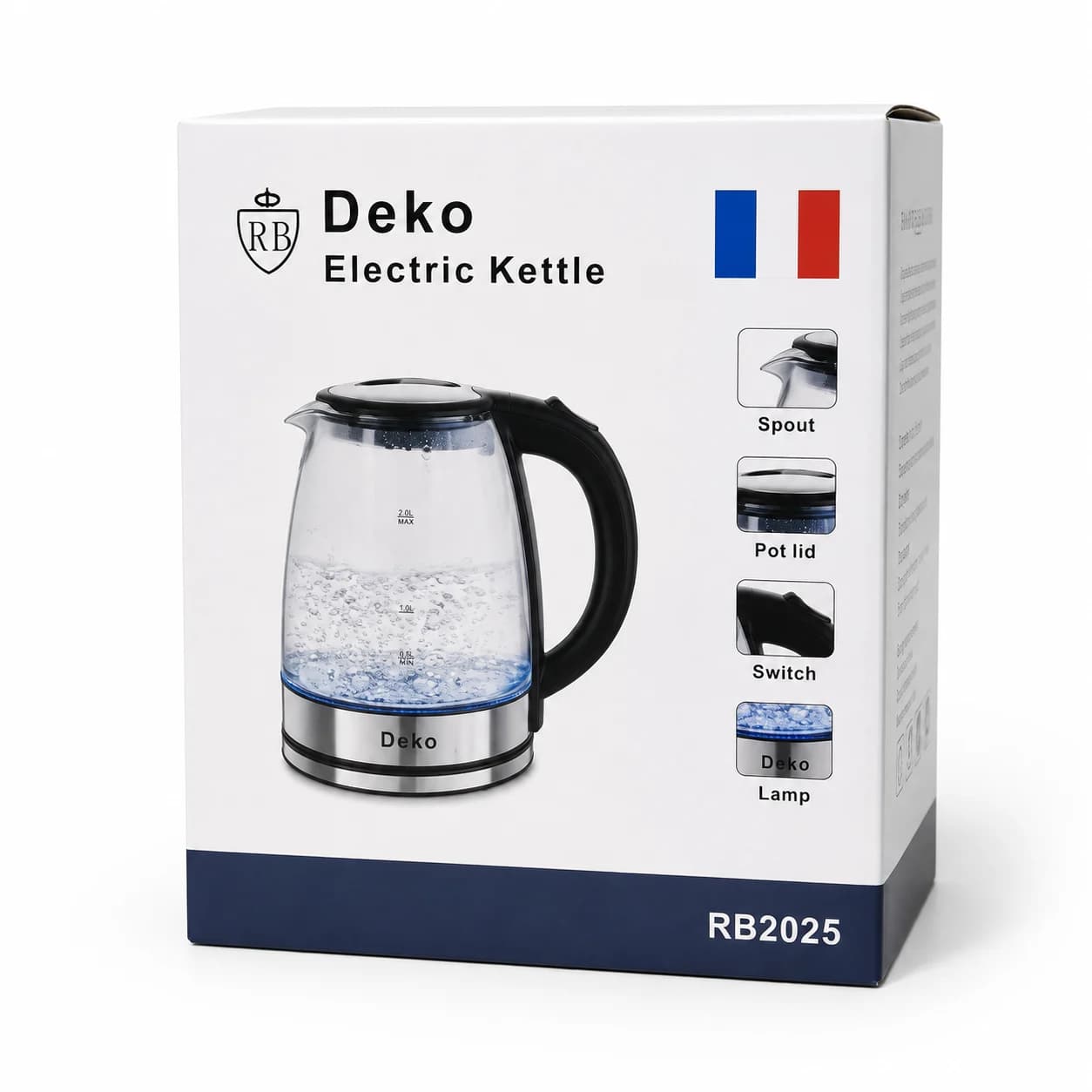کتری برقی DEKO مدل RB2025 — تصویر ۵