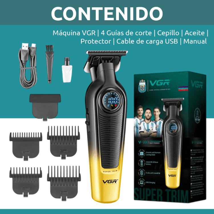 ماشین اصلاح و خط زن وی جی آر مدل V-996 — تصویر ۲
