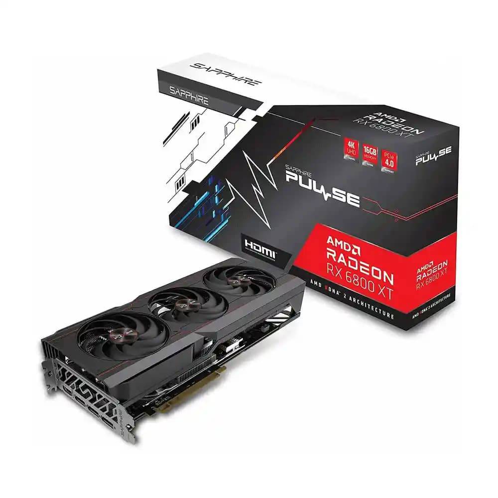 کارت گرافیک سافایر Pulse Radeon RX 6800 XT 16GB — تصویر ۶