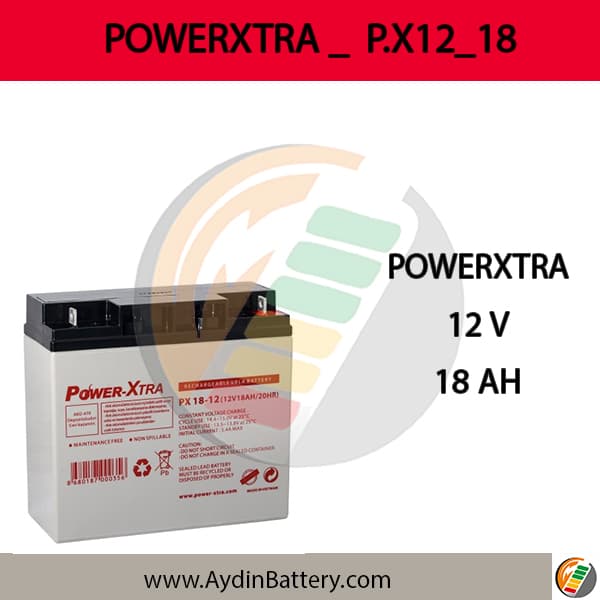 باتری سیلد اسید POWER XTRA 12-18