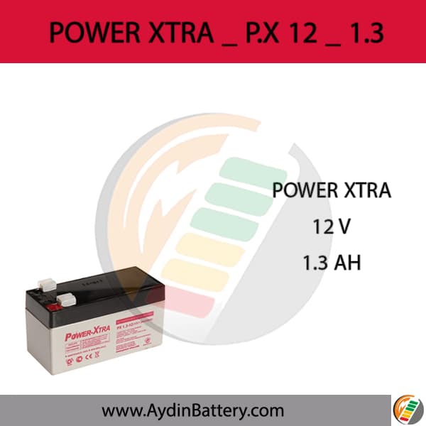 باتری سیلد اسید POWER XTRA-PX 12-1.3 — تصویر ۳