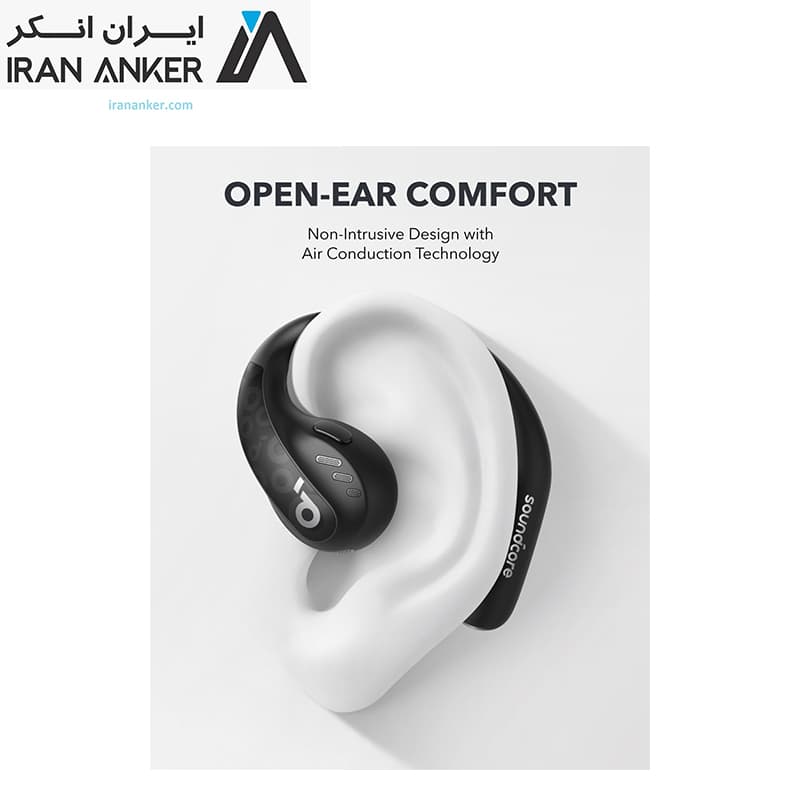 ایربادز بی سیم انکر Anker Soundcore Open-Ear Comfort AEROFIT PRO مدل A3871 — تصویر ۱۱