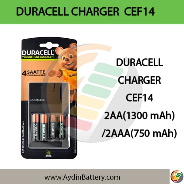 شارژر دوراسل DURACELL-CHARGER CEF14 — تصویر ۴