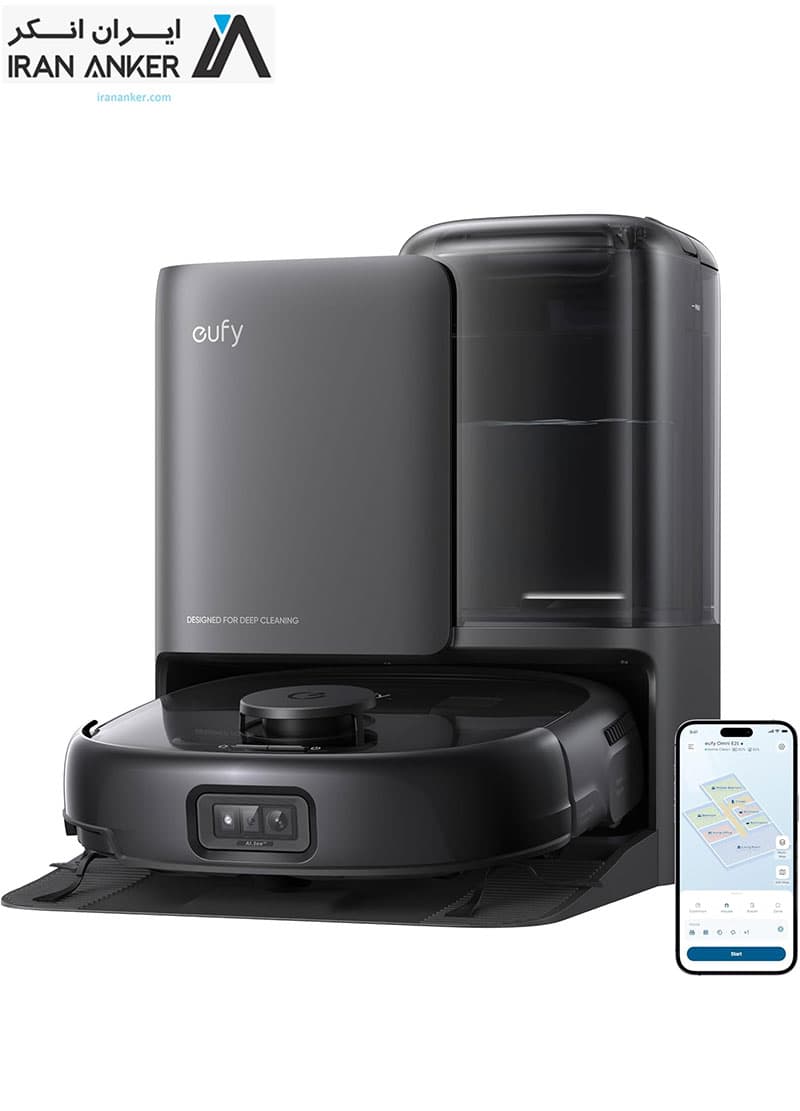 جارو هوشمند رباتیک انکر Anker eufy E25 HydroJet System Robot Vacuum Cleaner مدل T2353 — تصویر ۲