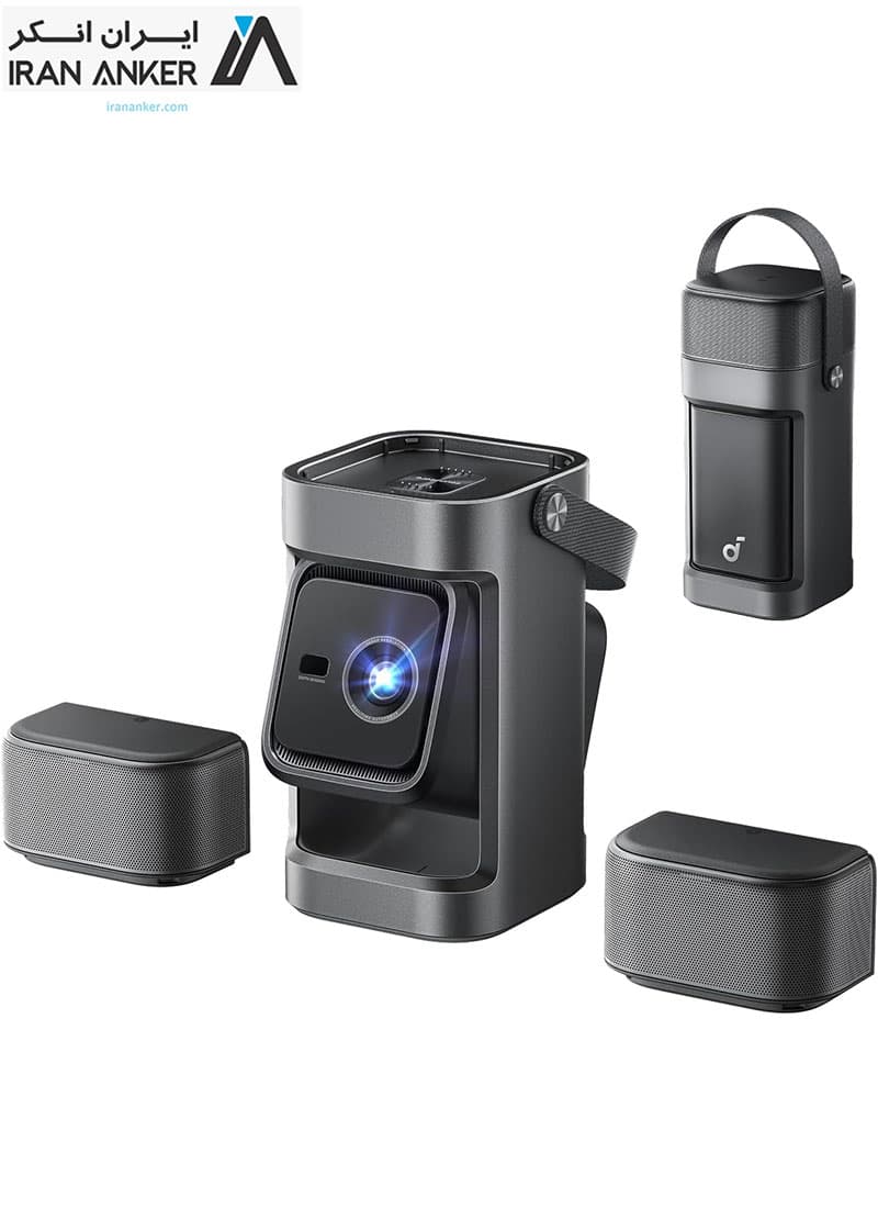 ویدئو پروژکتور پورتابل انکر نبولا Anker Soundcore Nebula P1 Portable GTV Projector with Detachable Speakers مدل D2431