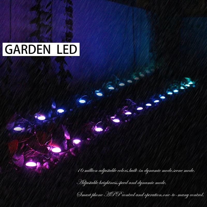 کیت نورپردازی باغ LED آدرس پذیر RGBIC LED — تصویر ۳
