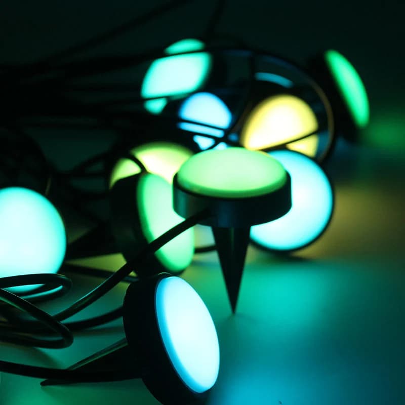 کیت نورپردازی باغ LED آدرس پذیر RGBIC LED — تصویر ۷