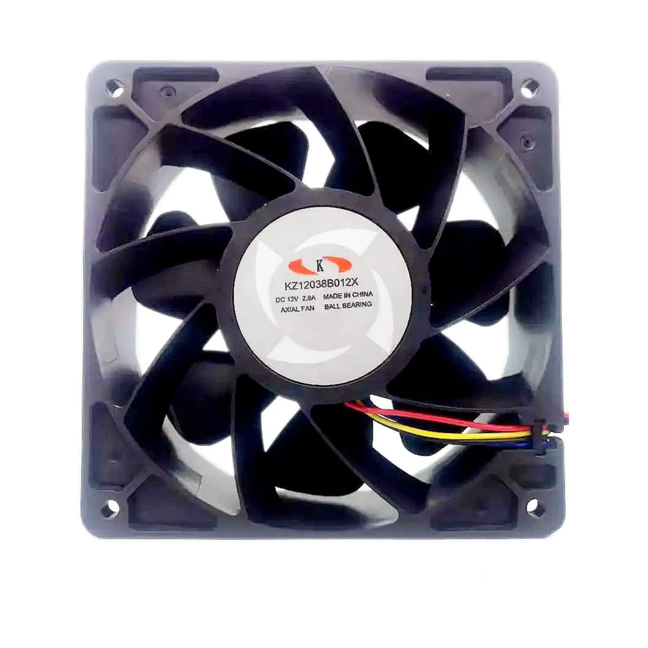 جت فن 12 در 12 بلبرینگی 12 ولت 2.8 آمپر KZ12038B012X