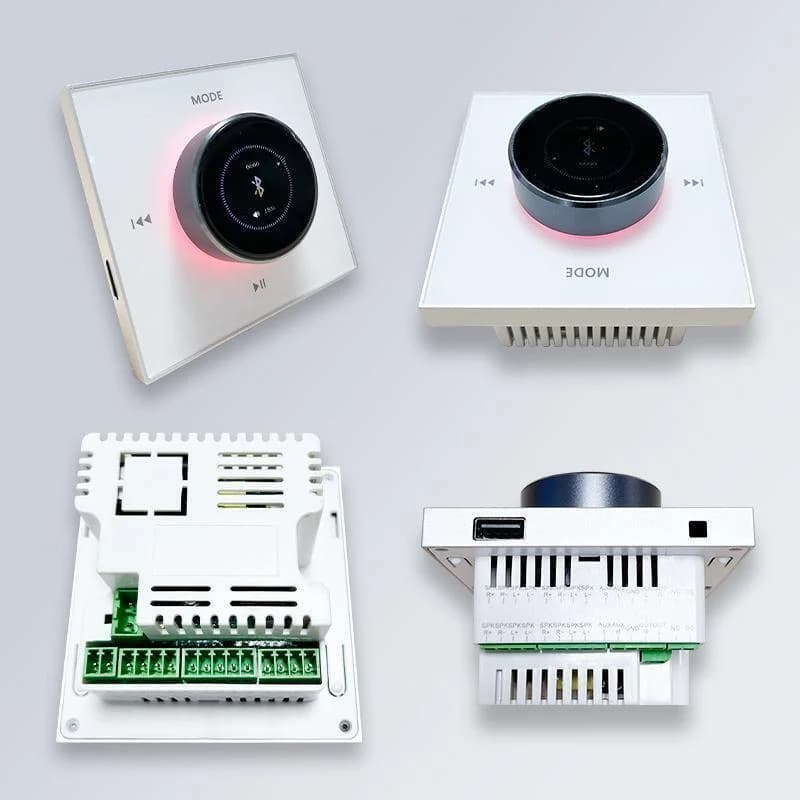 آمپلی فایر دیواری پنل موسیقی تاچ ولوم دار — تصویر ۵