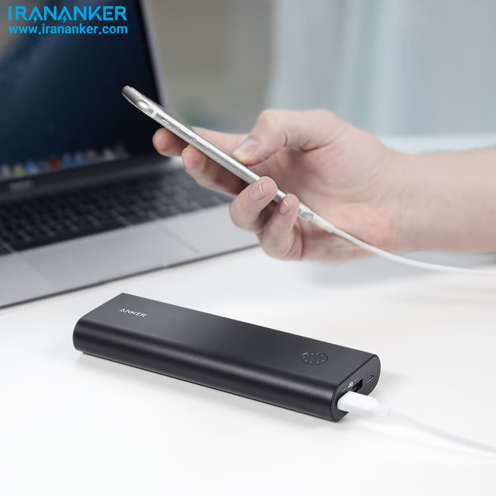 شارژر همراه انکر PowerCore+ 20100 USB-C -مدل A1371 — تصویر ۷