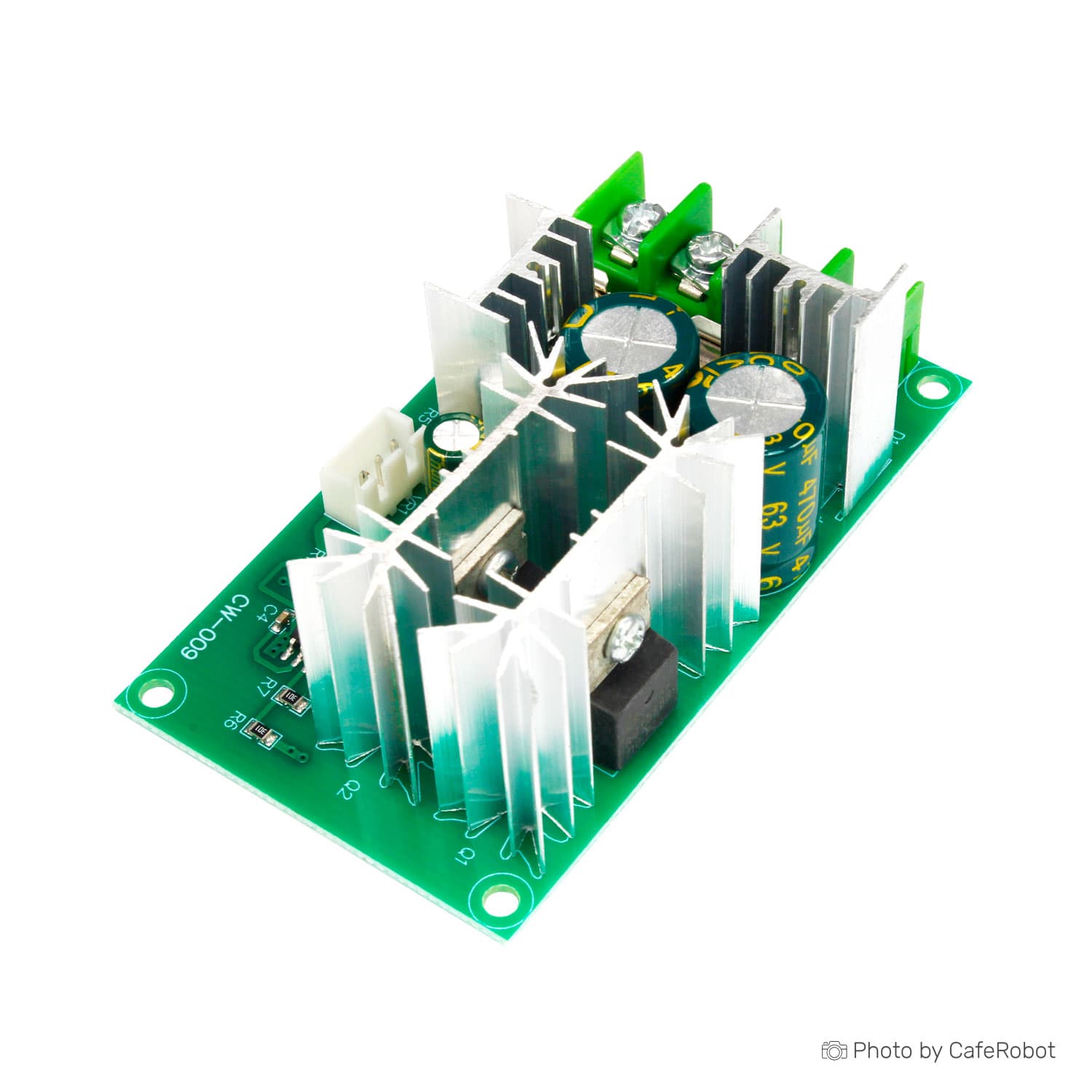 ماژول کنترل دور موتور DC دارای خروجی PWM با ولتاژ 10-60 ولت DC و جریان 20 آمپر — تصویر ۱۰