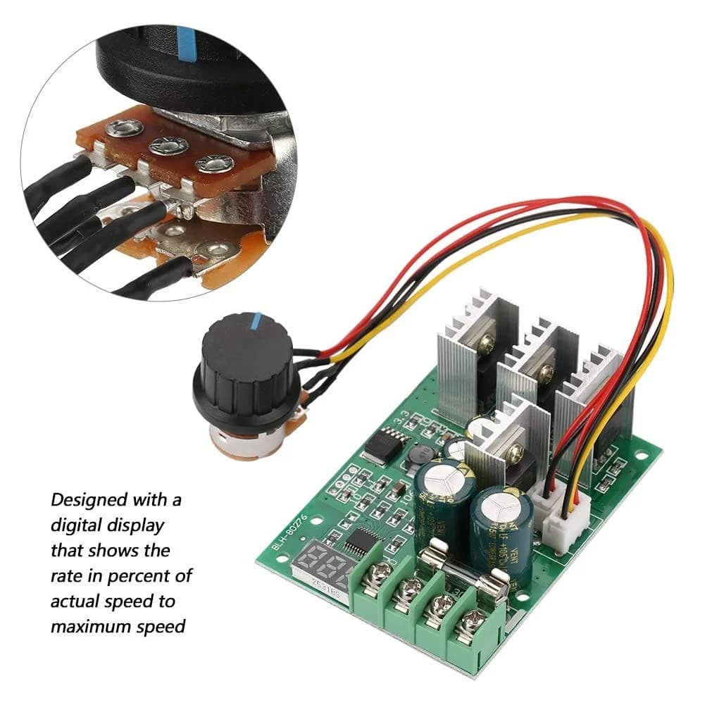 ماژول کنترل دور موتور PWM Motor Control 30A — تصویر ۵