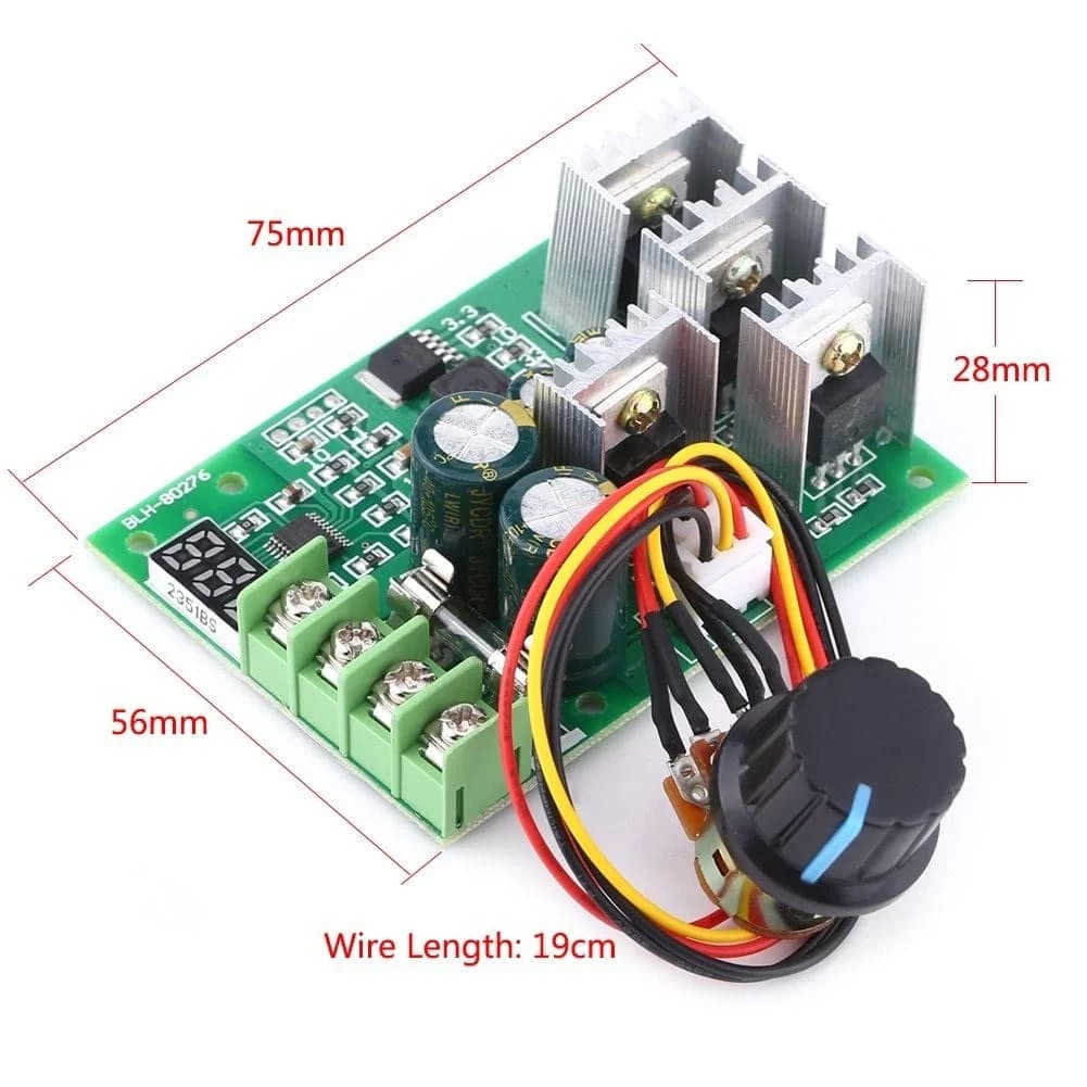 ماژول کنترل دور موتور PWM Motor Control 30A — تصویر ۶