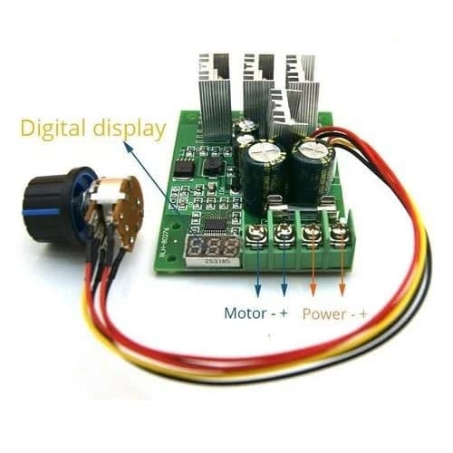 ماژول کنترل دور موتور PWM Motor Control 30A — تصویر ۴