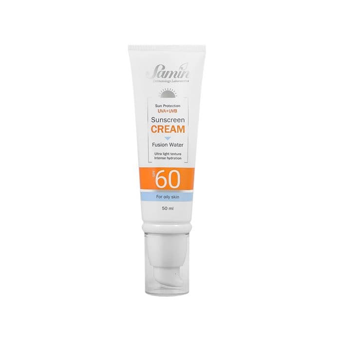 کرم ضدآفتاب فیوژن واتر ثمین مناسب پوست چرب spf 60 ( 50 میل) — تصویر ۲