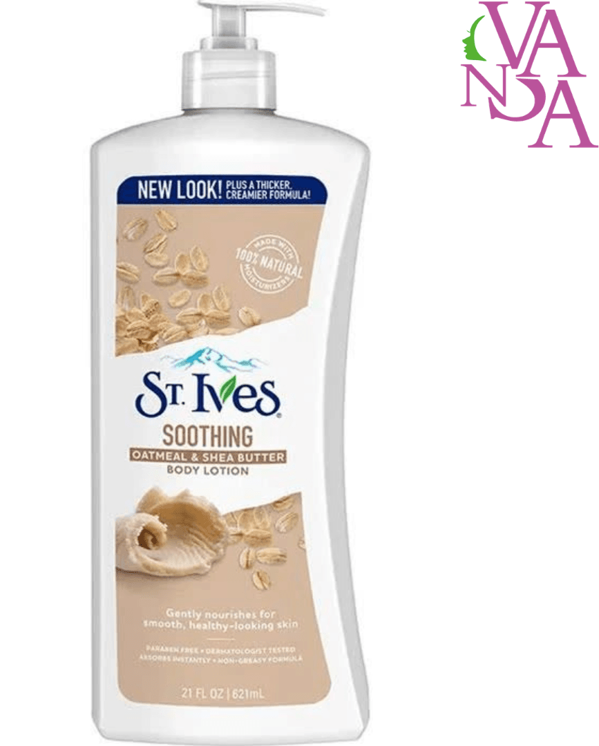 لوسیون بدن آبرسان و نرمکننده مدل Soothing Apaisante حجم ۶۲۱ میلی لیتر حاوی شی باتر و جو دوسر به شرط اصالت | اورجینال