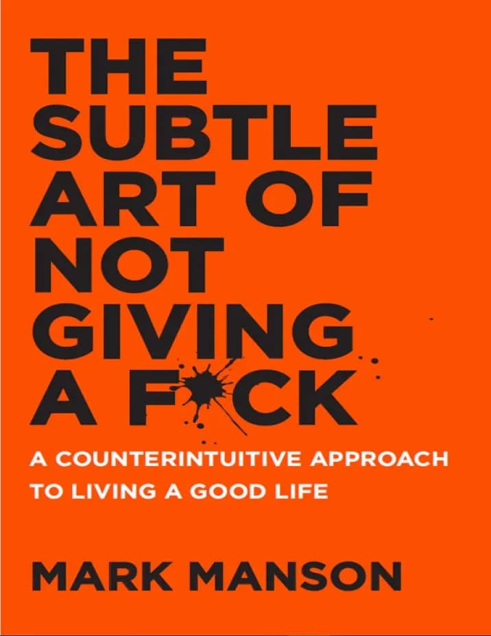 دانلود کتاب The Subtle Art of Not Giving a F*ck — تصویر ۵