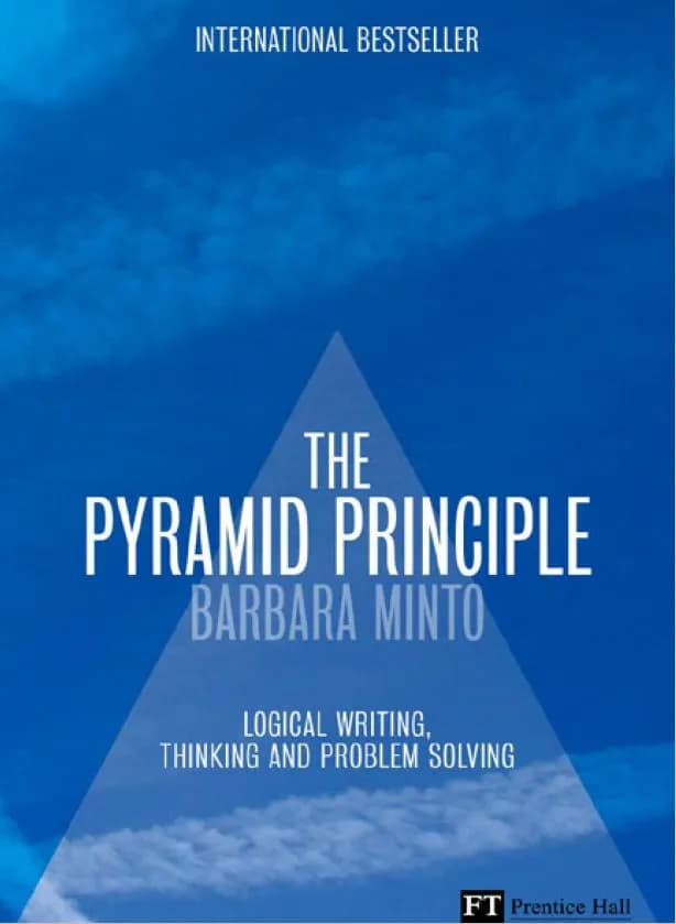 دانلود کتاب The Minto Pyramid Principle — تصویر ۲