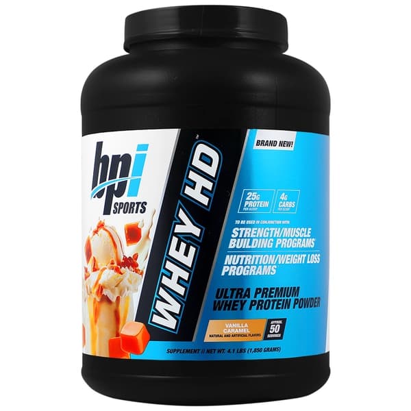 پودر پروتئین وی اچ دی بی پی ای وانیل کارامل bpi (1850گرم) — تصویر ۲