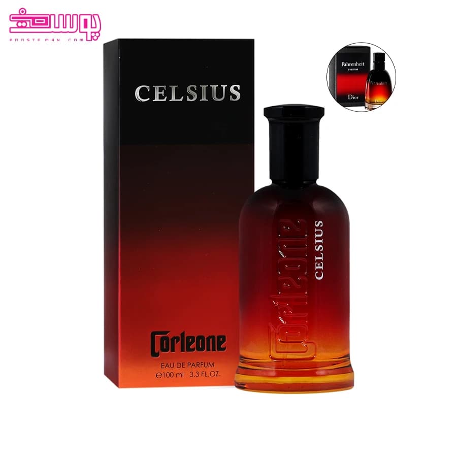 ادکلن مردانه کورلئونه celsius (100 میل ) — تصویر ۴