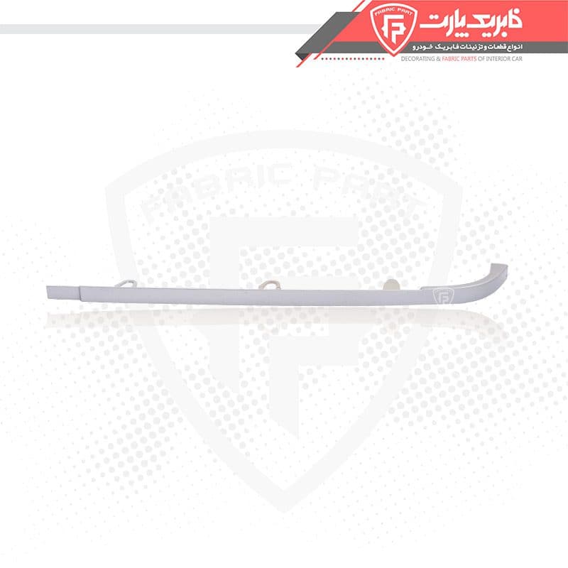 زه ابرویی زیر چراغ پژو 405 رنگی جلو چپ نقره ای