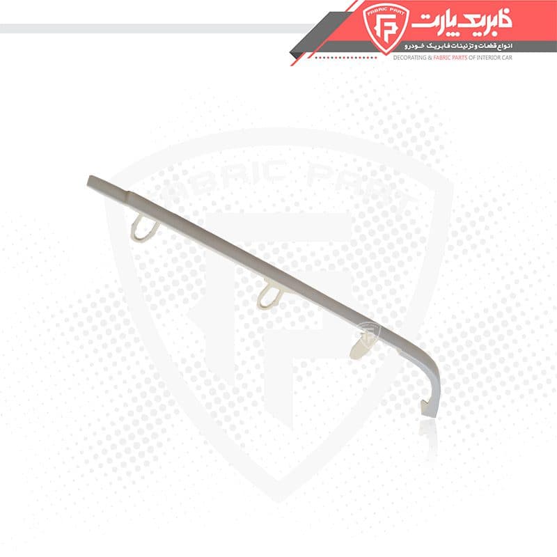 زه ابرویی زیر چراغ پژو 405 رنگی جلو راست نقره ای