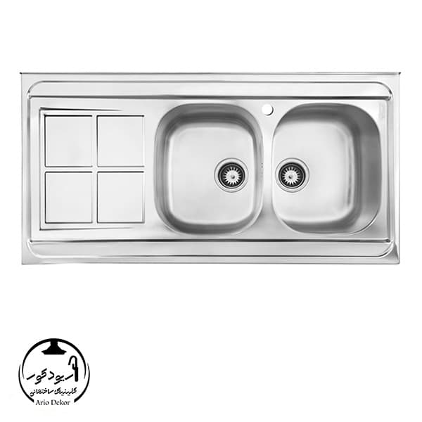 سینک ظرفشویی روکار کد 162 اخوان — تصویر ۴