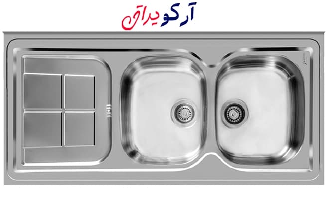 سینک ظرفشویی روکار کد 146 اخوان — تصویر ۳