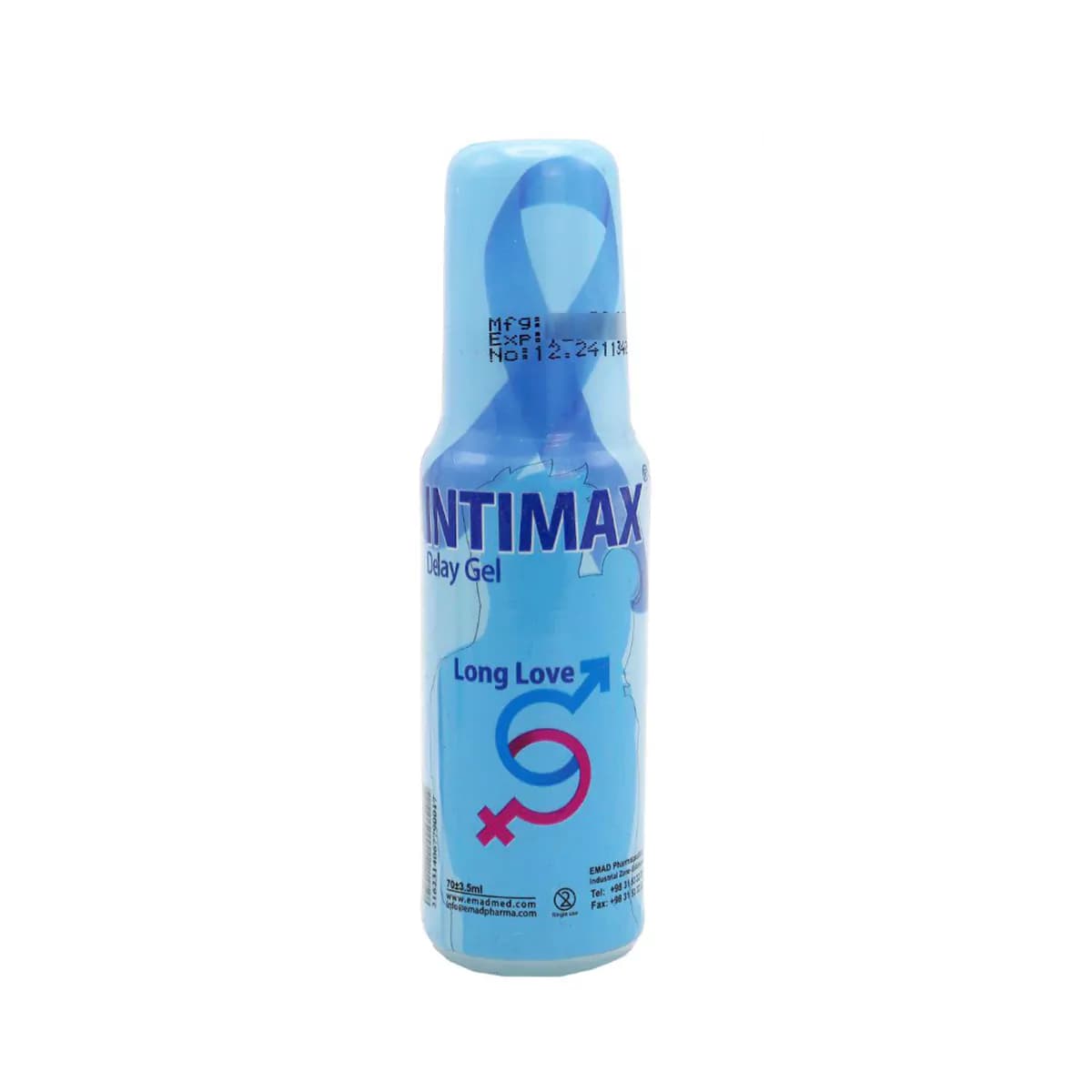 ژل تاخیری اینتی مکس لانگ لاو به همرته منتول ( 75 میل)