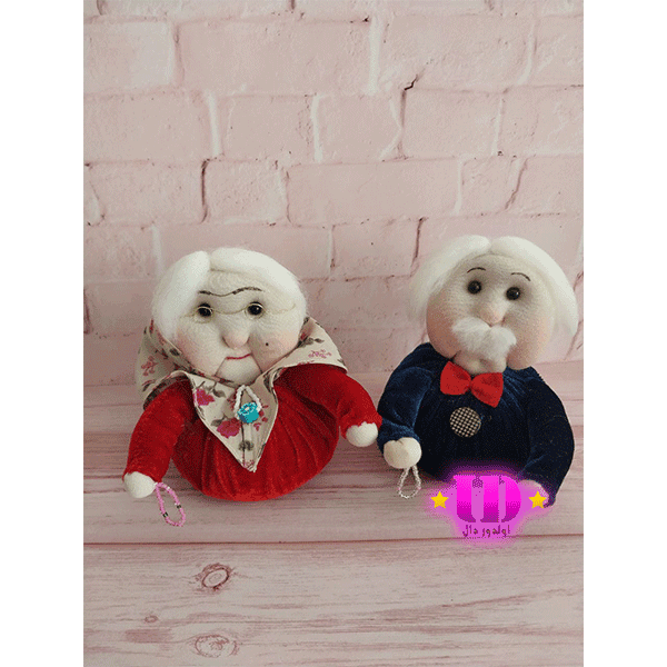 عروسک ننه جون و آقا جون بقچه ای