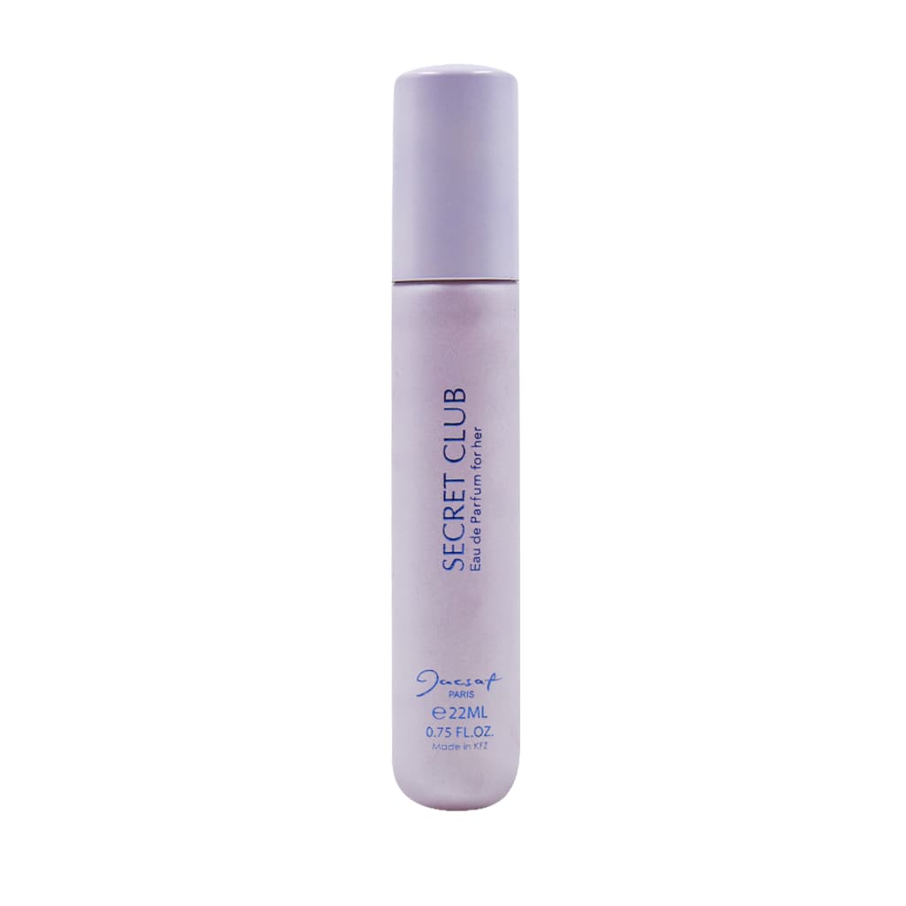 عطر جیبی دخترانه ژک ساف 22 میل مدل SECRET CLUB