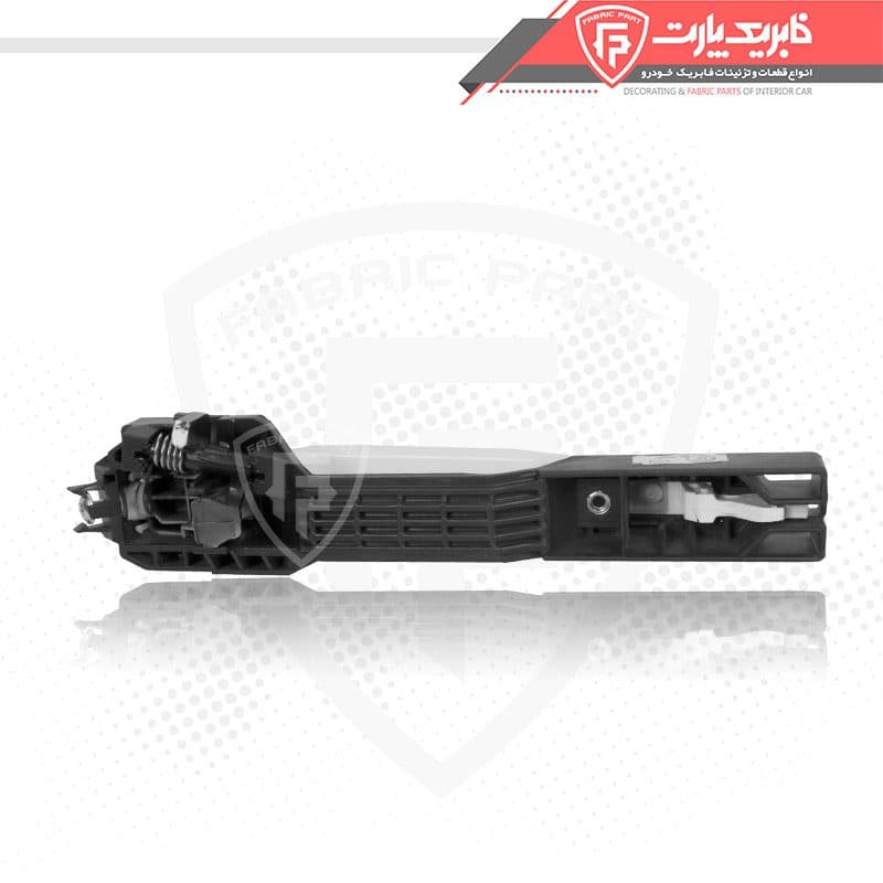 مجموعه دستگیره درب بازکن بیرونی دنا جلو راست-خام (بابراکت) — تصویر ۴