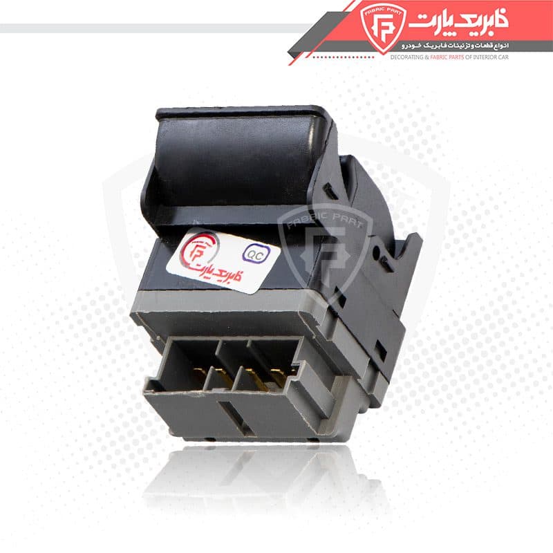 کلید شیشه بالابر پژو 405 اس ال ایکس دوپل معمولی چپ — تصویر ۴