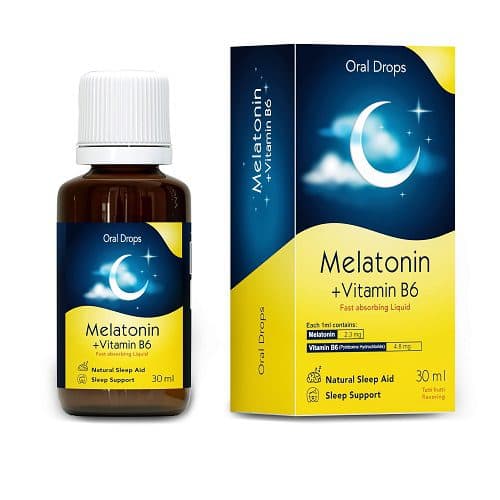 قطره ملداکس ملاتونین و ویتامین B6 خوارزمی (30میل)