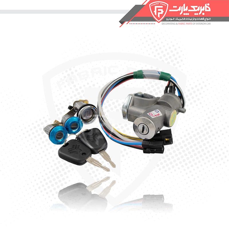 ست کامل سویچ با کلید دو کفه پراید