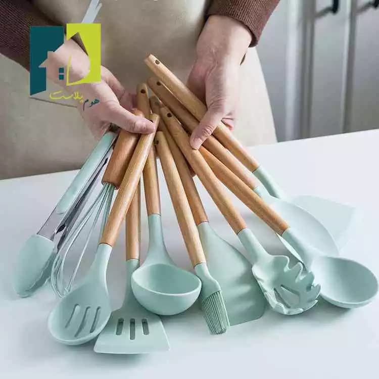 سرویس کفگیر و ملاقه دوازده پارچه کیچن ست — تصویر ۳