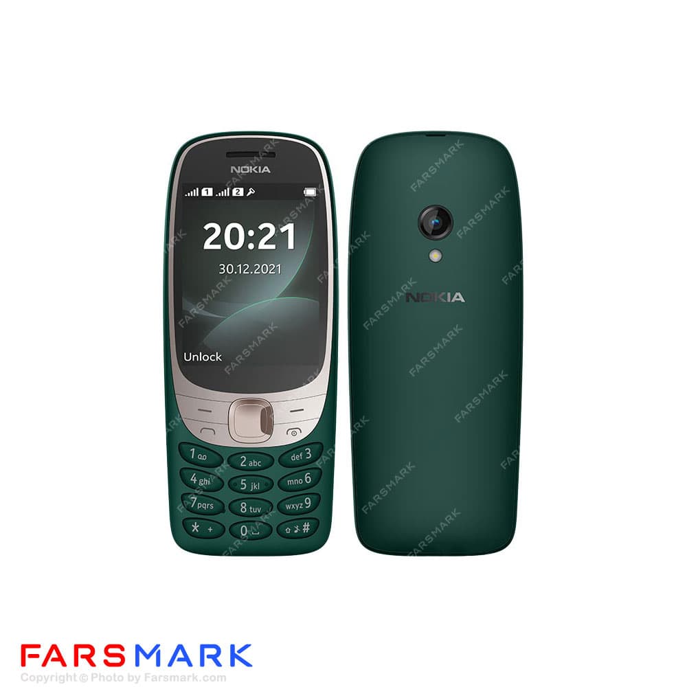 قاب و شاسی کامل گوشی نوکیا Nokia 6310 2021 مشکی | درجه یک