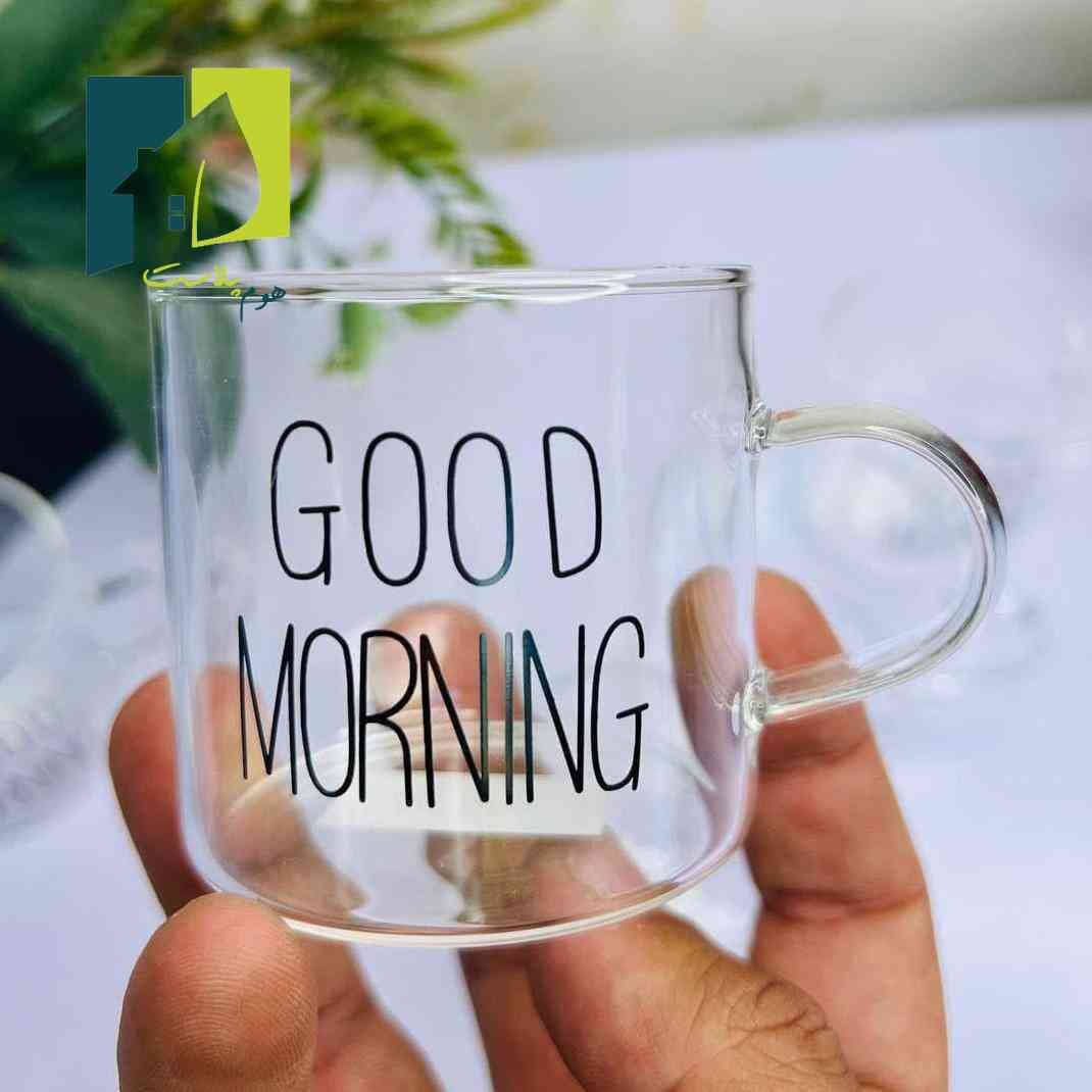 لیوان قهوه خوری good morning