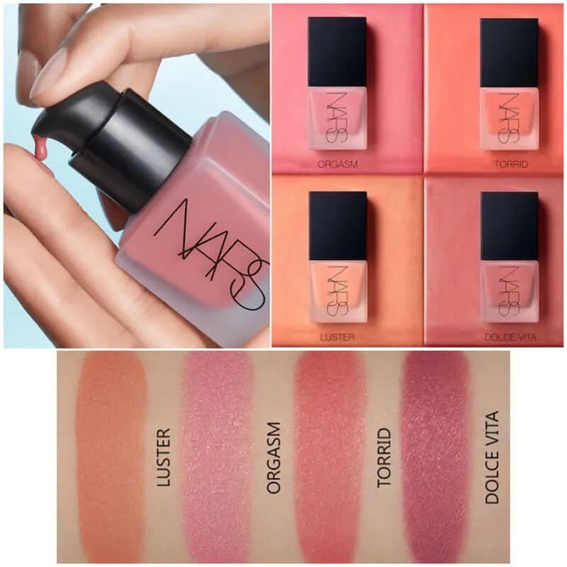 رژگونه مایع نارس مدل nars luster حجم 15 میلی لیتر — تصویر ۸