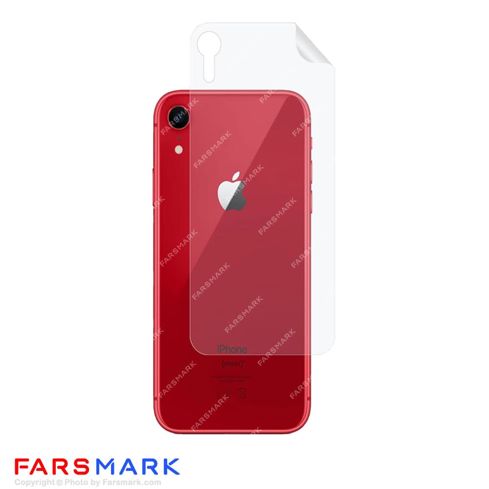 برچسب محافظ پشت گوشی آیفون Apple iPhone XR