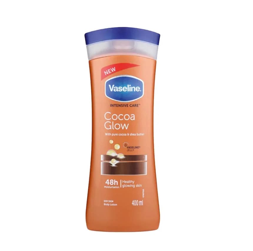 لوسیون بدن وازلین مدل کاکائو cocoa radiant حجم 100 میلی لیتر — تصویر ۴