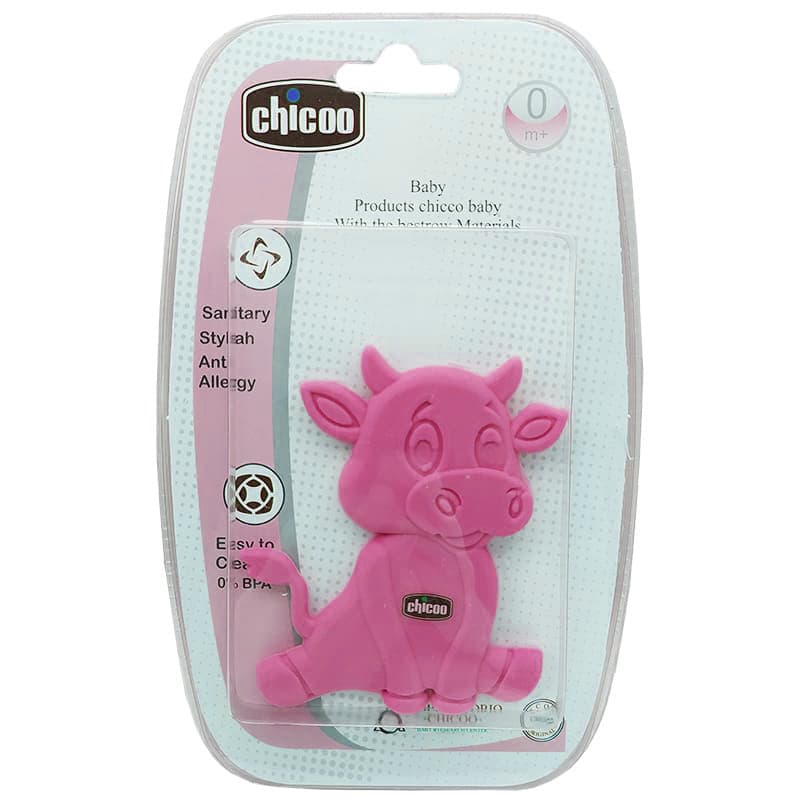 دندانگیر سیلیكونی گاو چیکو بی بی Chicco baby — تصویر ۳