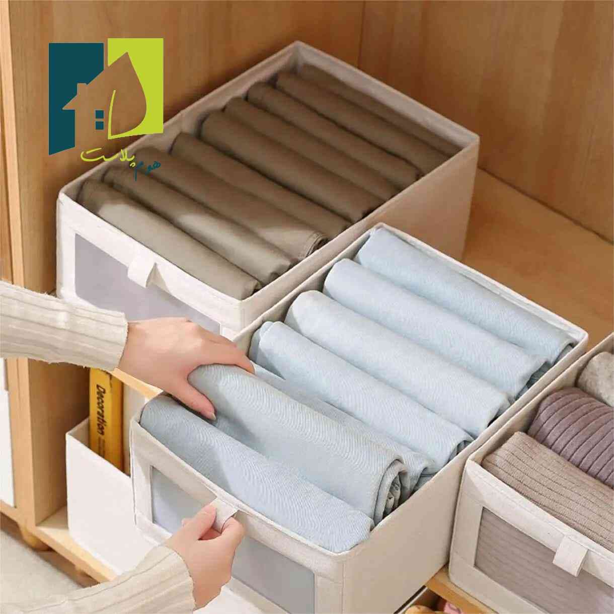 باکس شلوار برزنتی پنجره دار
