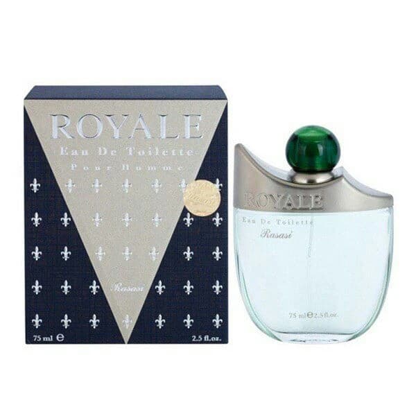 عطر رصاصی رویال سبز مردانه (لوزی)