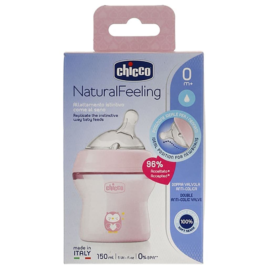 شیشه شیر 150میل Step up جغد چیکو Chicco — تصویر ۶