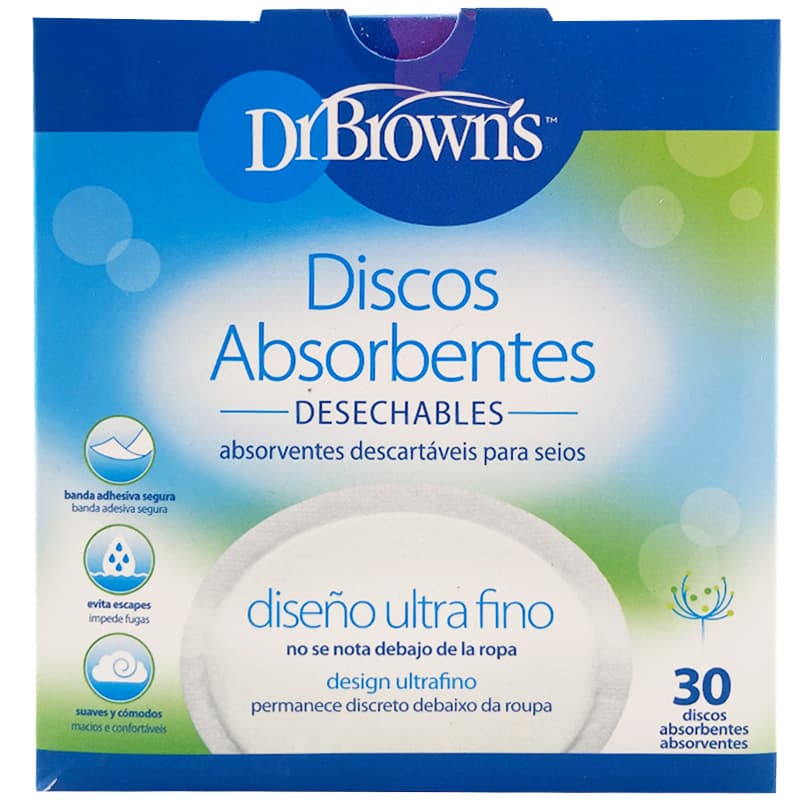 پد سینه یکبار مصرف 30 عددی دکتر براون Dr Brown’s