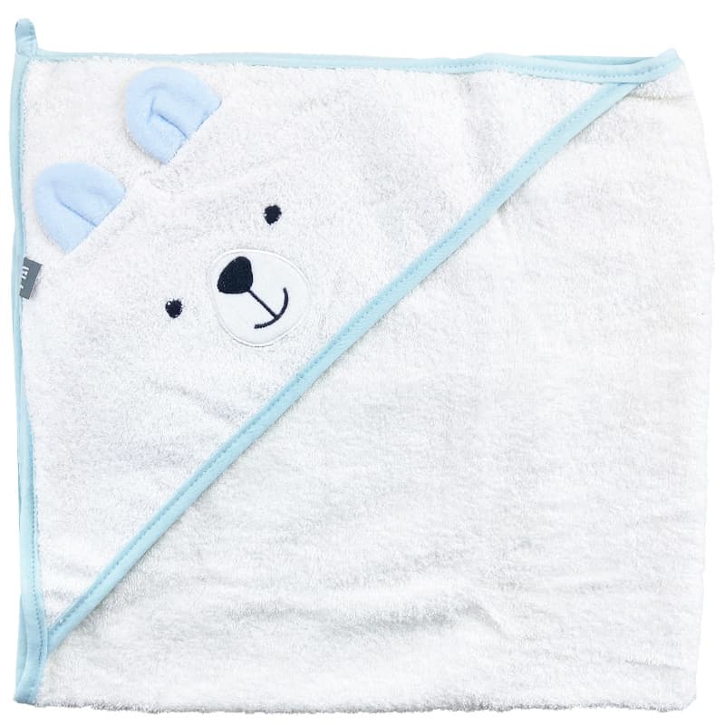 حوله چهارگوش کلاه دار طرح خرس مادركر Mothercare — تصویر ۳