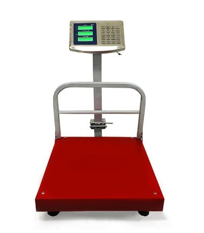 باسکول 300 کیلوگرمی سه نمایشگر تاشو دیجیتال کمری تاشو — تصویر ۳